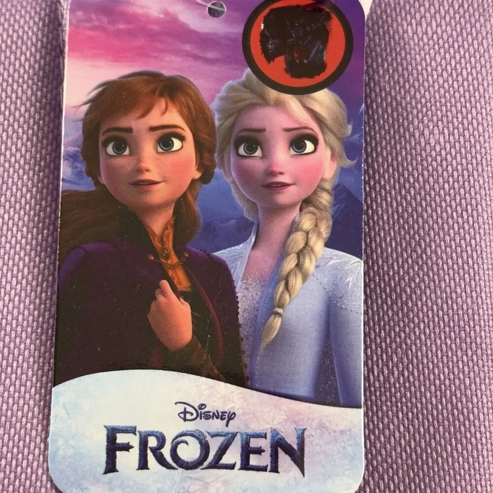 Disney Frozen Elsa Anna Backpack Kids School Bag Purple Teal 16 inch New
